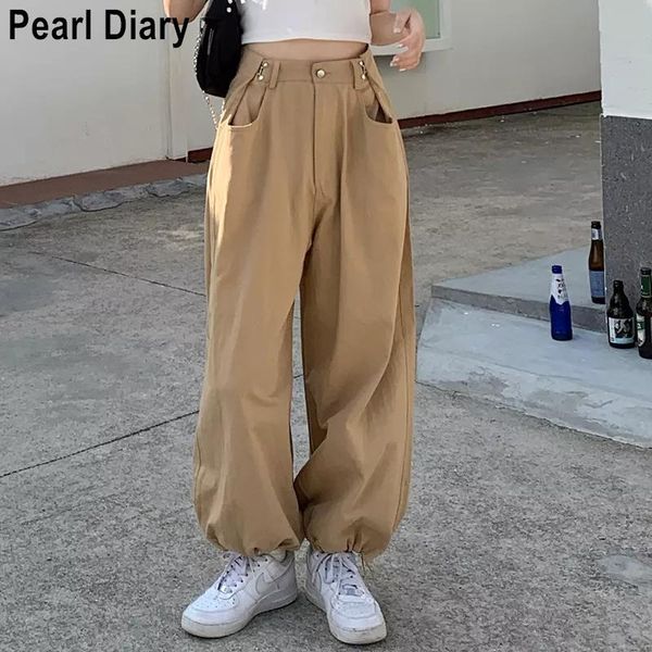 women's pants & capris women summer cargo loose adjustable waist drawstring hem streetwear casual baggy oversized leisure trousers femm, Black;white
women's pants & capris women summer cargo loose adjustable waist drawstring hem streetwear casual baggy oversized leisure trousers femm, Black;white