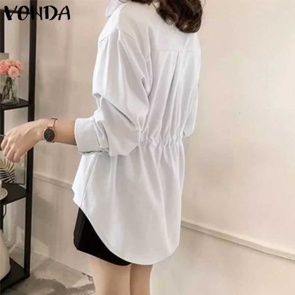 women's blouses & shirts blouses women tunic office ladies pleated button up vonda casual solid color long sleeve lapel collar plus qa, White
women's blouses & shirts blouses women tunic office ladies pleated button up vonda casual solid color long sleeve lapel collar plus qa, White