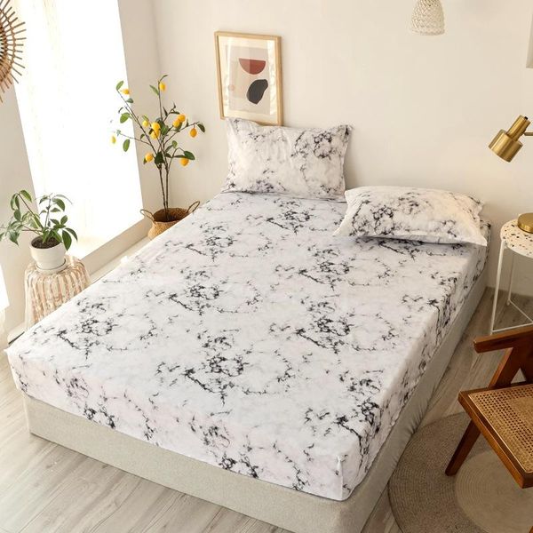 sheets & sets white marble crevice modern fitted sheet case set bedding protector dust proof functional bed linen 25cm deep
sheets & sets white marble crevice modern fitted sheet case set bedding protector dust proof functional bed linen 25cm deep