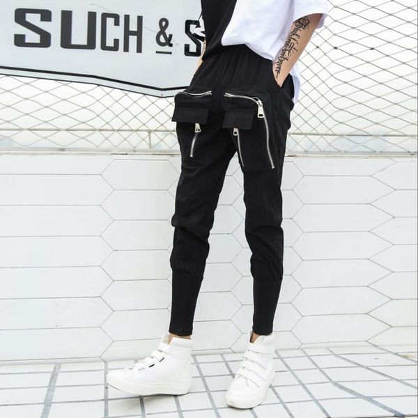 men's fashion casual black pants korean street style super handsome cargo comfortable student sweatpants
men's fashion casual black pants korean street style super handsome cargo comfortable student sweatpants