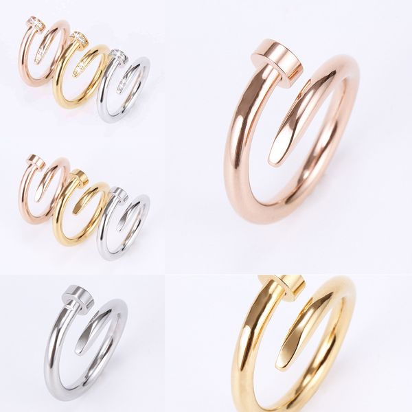 women's Jewelry titanium steel single nail ring European and American fashion street hip hop casual couple Classic gold Silver Rose optional
women's Jewelry titanium steel single nail ring European and American fashion street hip hop casual couple Classic gold Silver Rose optional