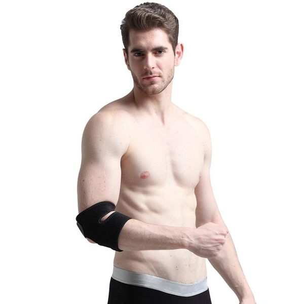 elbow support adjustable neoprene wrap brace pad strong basketball sports elastic pain relief protector & knee pads, Black;gray
elbow support adjustable neoprene wrap brace pad strong basketball sports elastic pain relief protector & knee pads, Black;gray