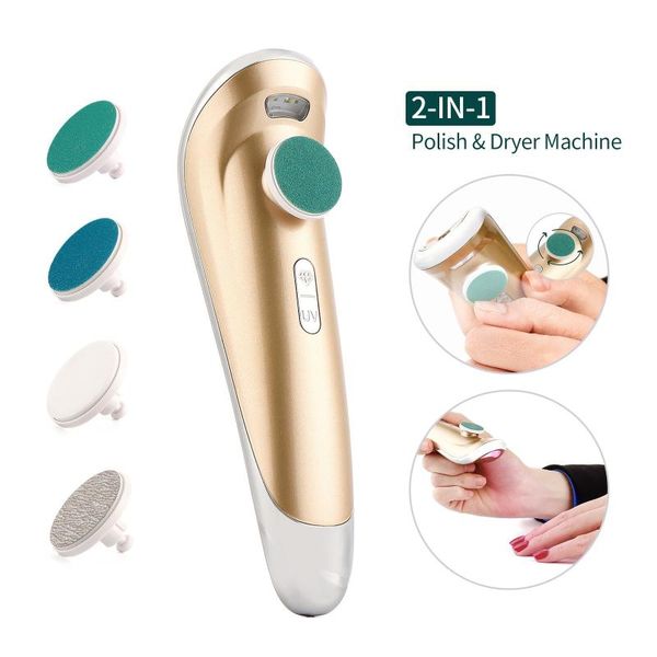 2-in-1 mini portable electric nail polisher polishing sanding manicure file gel polish uv light curing dryer drill & accessories
2-in-1 mini portable electric nail polisher polishing sanding manicure file gel polish uv light curing dryer drill & accessories