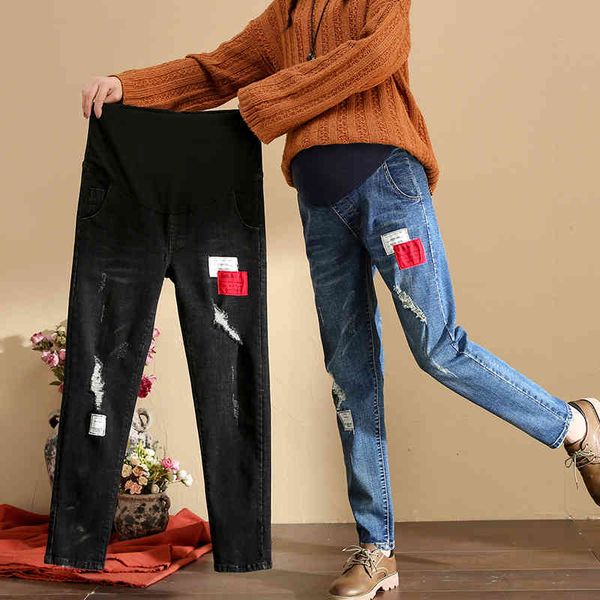 maternity bottoms maternity jeans plus size -3xl hole pregnancy clothes cotton belly pants for pregnant women spring trousers, White
maternity bottoms maternity jeans plus size -3xl hole pregnancy clothes cotton belly pants for pregnant women spring trousers, White
