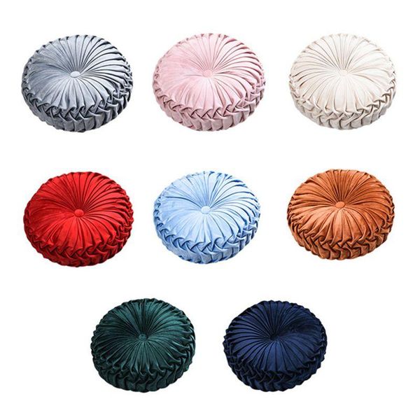 cushion/decorative pillow polyester fiber round floor cushion pouf throw home sofa decor luxury european solid color pleated
cushion/decorative pillow polyester fiber round floor cushion pouf throw home sofa decor luxury european solid color pleated