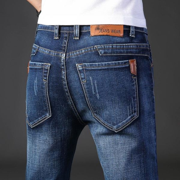men's jeans 2021 spring autumn smart business casual straight regular blue stretch denim trousers classic men large size 40
men's jeans 2021 spring autumn smart business casual straight regular blue stretch denim trousers classic men large size 40