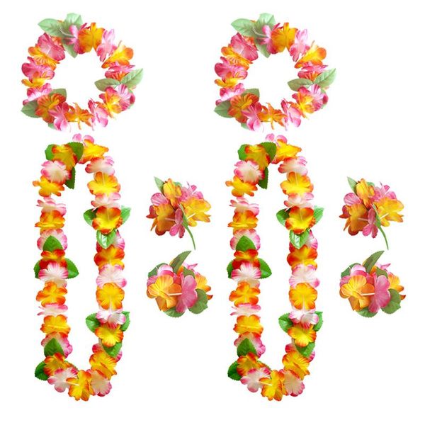 decorative flowers & wreaths 8pcs hawaiian flower lei garland necklace headbands wristbands fake fancy dress beach birthday party decoration
decorative flowers & wreaths 8pcs hawaiian flower lei garland necklace headbands wristbands fake fancy dress beach birthday party decoration