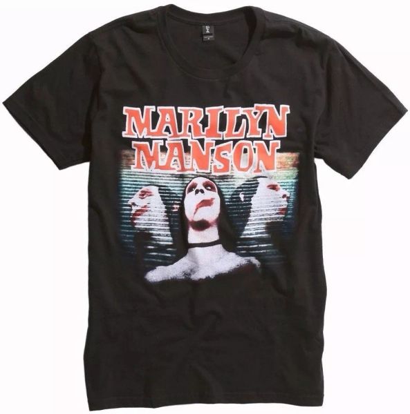 marilyn manson sweet dreams t-shirt new authentic & licensed front & back design, White;black
marilyn manson sweet dreams t-shirt new authentic & licensed front & back design, White;black