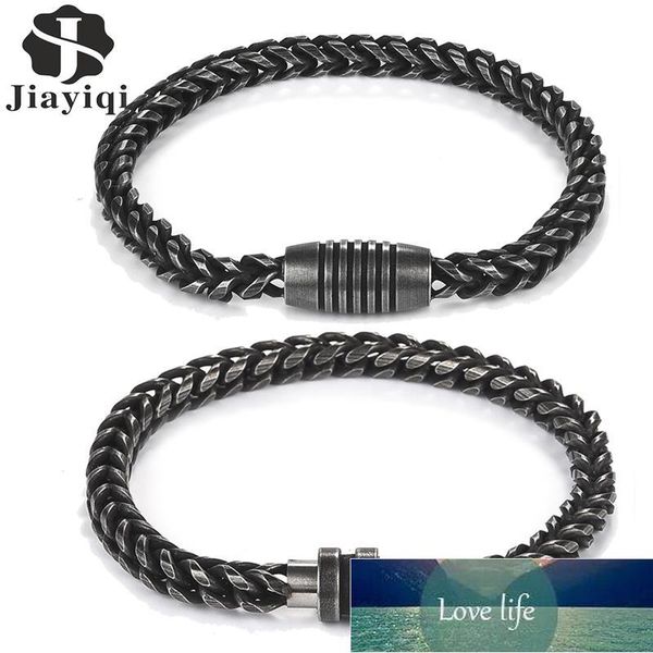 vintage chain bracelet titanium steel magnetic clasp bangle for men fashion punk hiphop goth wristband jewelry christmas gift factory price, Black
vintage chain bracelet titanium steel magnetic clasp bangle for men fashion punk hiphop goth wristband jewelry christmas gift factory price, Black