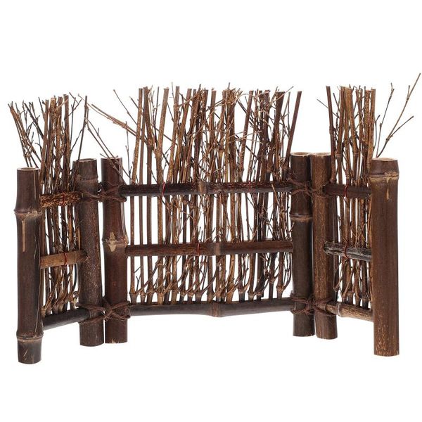 fencing, trellis & gates 1pc simple hand-woven woven bamboo fence small screen bonsai ornament brown
fencing, trellis & gates 1pc simple hand-woven woven bamboo fence small screen bonsai ornament brown