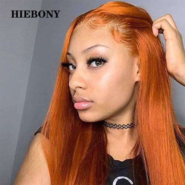 silk straight orange lace front human hair wigs with baby brazilian 13x6 wig bleached knots for black women, Black;brown
silk straight orange lace front human hair wigs with baby brazilian 13x6 wig bleached knots for black women, Black;brown