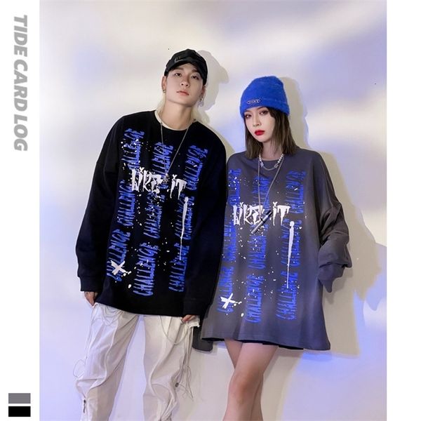 2021 tech fleeceautumn and winter new round neck pullover sweater personalized graffiti printing loose male and female lovers student hip ho, Black
2021 tech fleeceautumn and winter new round neck pullover sweater personalized graffiti printing loose male and female lovers student hip ho, Black