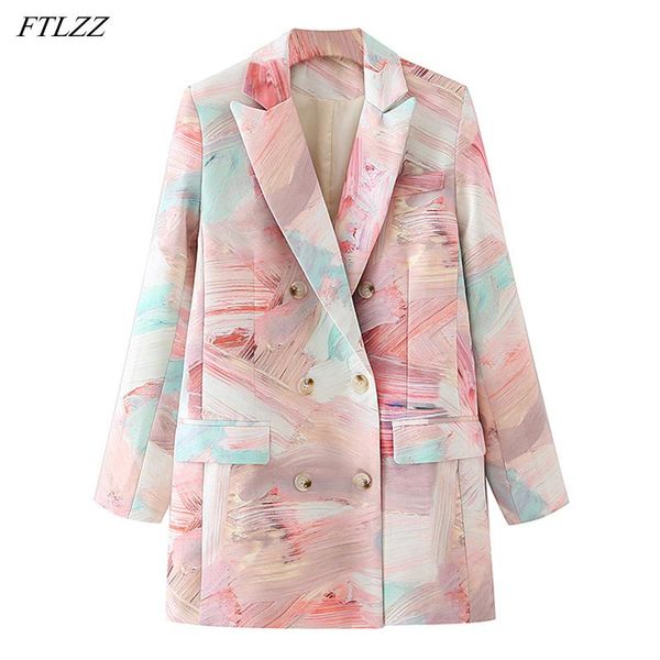 spring splicing printing sweet blazer women autumn pink fashion jacket double-breasted ladies office coat women's suits & blazers, White;black
spring splicing printing sweet blazer women autumn pink fashion jacket double-breasted ladies office coat women's suits & blazers, White;black