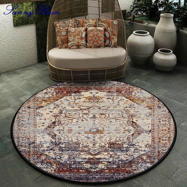 sunnyrain 1-piece fleece retro printed bedroom round rug area rugs for living room carpet carpets
sunnyrain 1-piece fleece retro printed bedroom round rug area rugs for living room carpet carpets