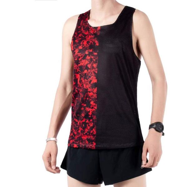 men' tank men fashion sleeveless vest elastic sports fitness close fitting running marathon singlets, White;black
men' tank men fashion sleeveless vest elastic sports fitness close fitting running marathon singlets, White;black