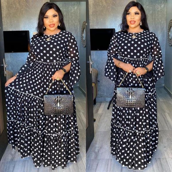 ethnic clothing abaya dubai maxi african design loose robe gowns muslim dress lady party white dots printing european clothes american, Red
ethnic clothing abaya dubai maxi african design loose robe gowns muslim dress lady party white dots printing european clothes american, Red