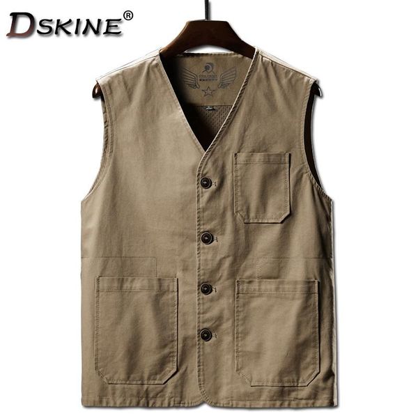 men's vests men 2021 multi-pocket waistcoat spring autumn thin section fashion casual outdoor sleeveless solid color vest jacket, Black;white
men's vests men 2021 multi-pocket waistcoat spring autumn thin section fashion casual outdoor sleeveless solid color vest jacket, Black;white
