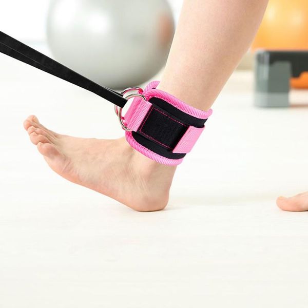 ankle support 1pcs double d ring strap for cable machines-padded gym cuff kickbacks steel adjustable sports accessories, Blue;black
ankle support 1pcs double d ring strap for cable machines-padded gym cuff kickbacks steel adjustable sports accessories, Blue;black