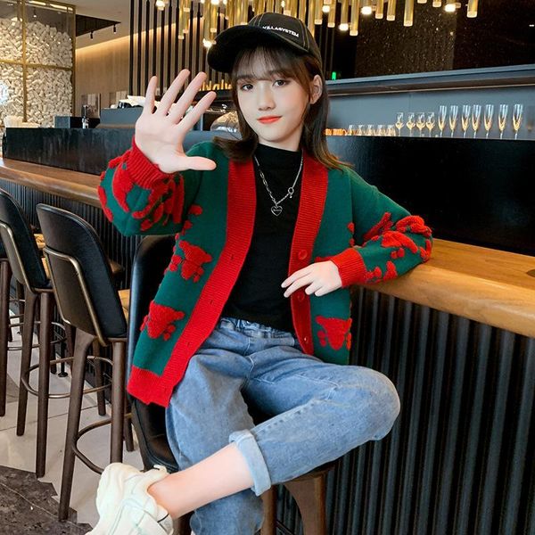 pullover autumn winter for girls knitted sweater red yellow cardigan casual fashion kids print 6 8 10 12 13 years, Blue
pullover autumn winter for girls knitted sweater red yellow cardigan casual fashion kids print 6 8 10 12 13 years, Blue
