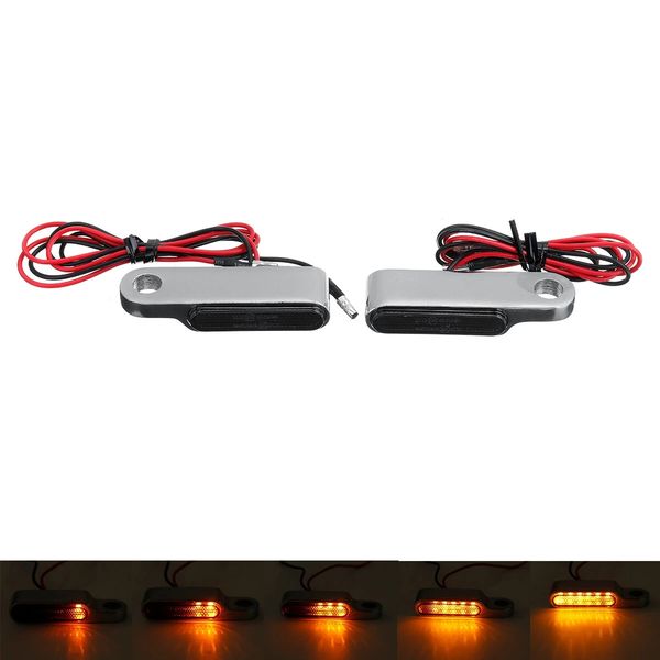 2pcs 12v 6 led flowing led motorcycle turn signal indicators blinker light universal amber
2pcs 12v 6 led flowing led motorcycle turn signal indicators blinker light universal amber
