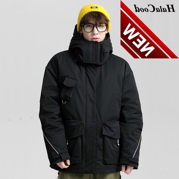 halacood quality down jacket male winter parkas men white duck hooded outdoor thick warm padded snow coat oversize, Black
halacood quality down jacket male winter parkas men white duck hooded outdoor thick warm padded snow coat oversize, Black