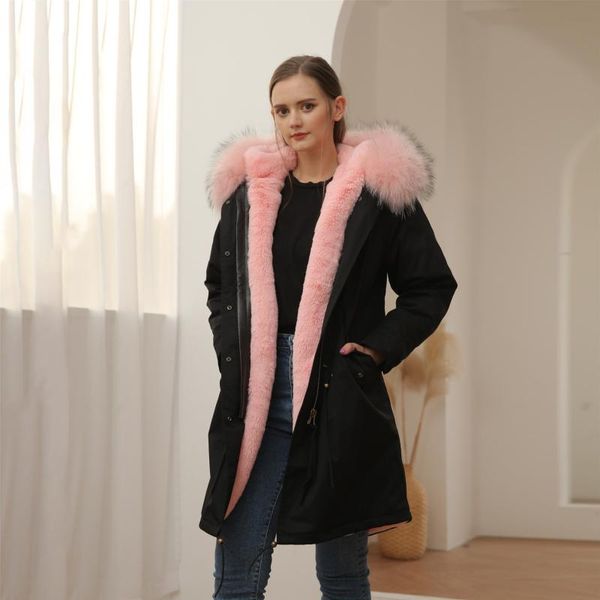 women's fur & faux natural fabric down coat women winter parka black customized apparel 2021
women's fur & faux natural fabric down coat women winter parka black customized apparel 2021