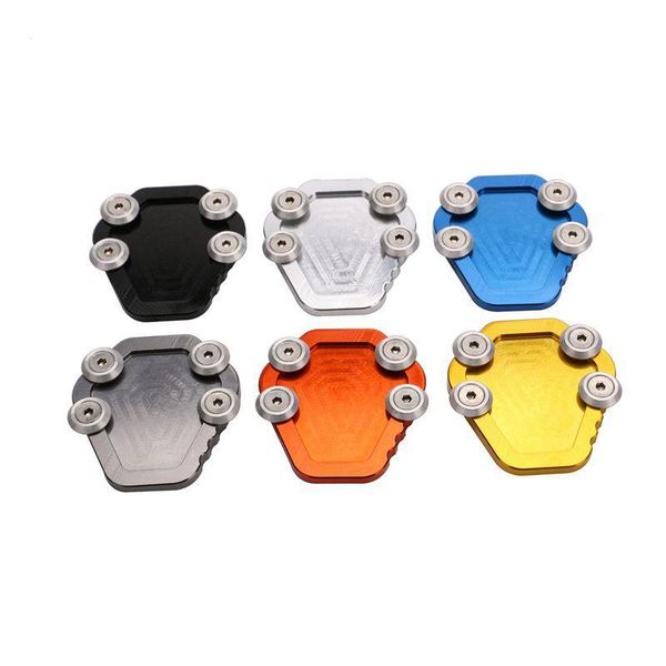 pedals 1pcs universal motorcycle aluminum side stand pad enlarge plate kickstand extension modification parts accessories
pedals 1pcs universal motorcycle aluminum side stand pad enlarge plate kickstand extension modification parts accessories