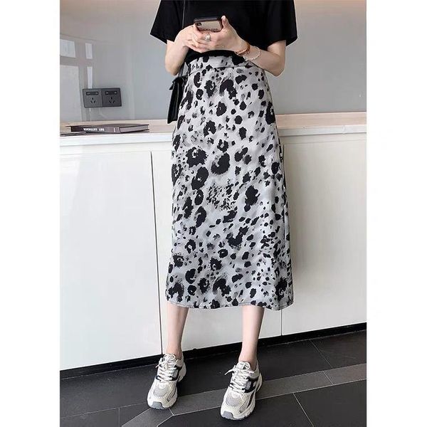 leopard skirt for women 2021 summer straight midi skirts long high waist hip package french style elegant sayas largas de mujer, Black
leopard skirt for women 2021 summer straight midi skirts long high waist hip package french style elegant sayas largas de mujer, Black