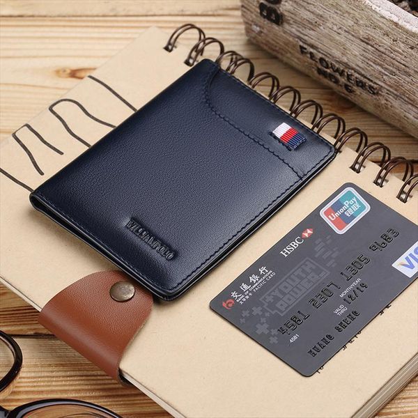 men wallets slim genuine leather bi fold card holder front pocket small purse thim money clip famous brand wallet design, Red;black
men wallets slim genuine leather bi fold card holder front pocket small purse thim money clip famous brand wallet design, Red;black