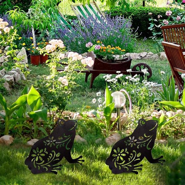 frog garden acrylic statue yard art decor animal silhouette stake for backyard decoration fashionable reusable decorations
frog garden acrylic statue yard art decor animal silhouette stake for backyard decoration fashionable reusable decorations