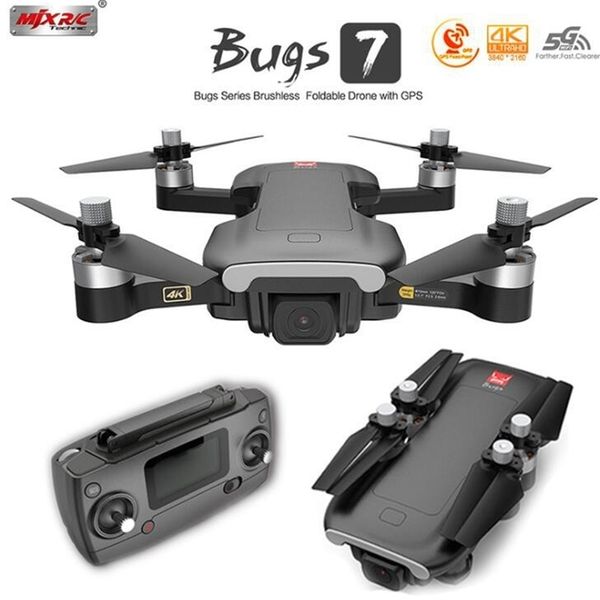 mjx b7 4k hd aerial pgraphy uav optical flow gps positioning small mini four axis aircraft