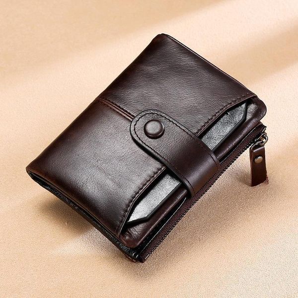 100% genuine cowhide leather men wallet short coin purse small vintage wallets brand designer male, Red;black
100% genuine cowhide leather men wallet short coin purse small vintage wallets brand designer male, Red;black