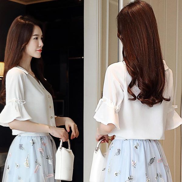 women's blouses & shirts 2021 women shirt puff sleeve blusas femininas elegant ladies formal office blouse plus size chiffon clothing, White
women's blouses & shirts 2021 women shirt puff sleeve blusas femininas elegant ladies formal office blouse plus size chiffon clothing, White