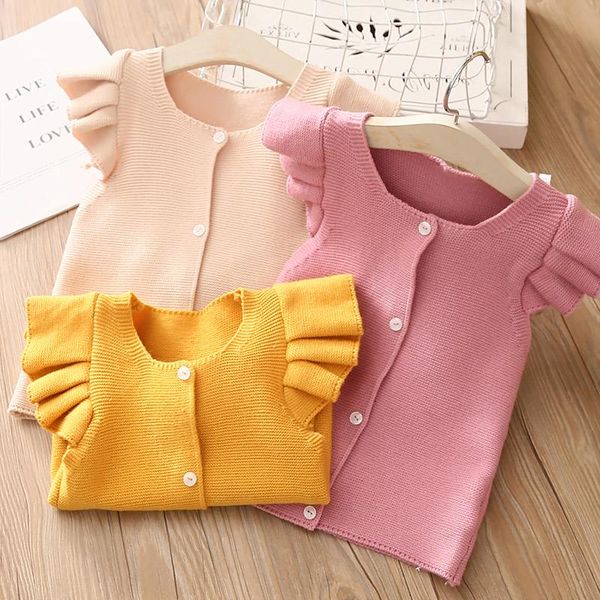vest spring autumn kids vests high-quality knitted cardigan for girls toddler baby clothes flying sleeve children waistcoats, Blue
vest spring autumn kids vests high-quality knitted cardigan for girls toddler baby clothes flying sleeve children waistcoats, Blue