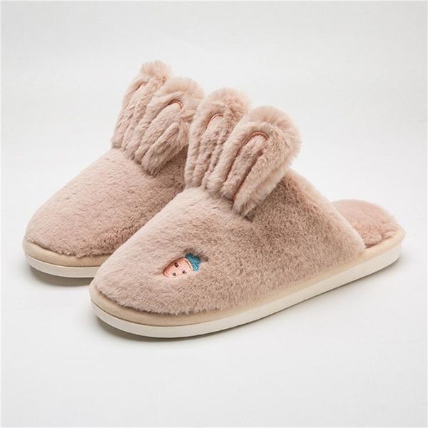 slippers women ear cotton est winter non-slip indoor cartoon fur slipper flat with soft sole house plush shoes 70, Black
slippers women ear cotton est winter non-slip indoor cartoon fur slipper flat with soft sole house plush shoes 70, Black