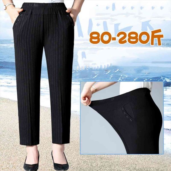 xl 8xl large size womens pants middle aged spring summer thin section elastic trouser high waist loose casual trousers, Black;white
xl 8xl large size womens pants middle aged spring summer thin section elastic trouser high waist loose casual trousers, Black;white