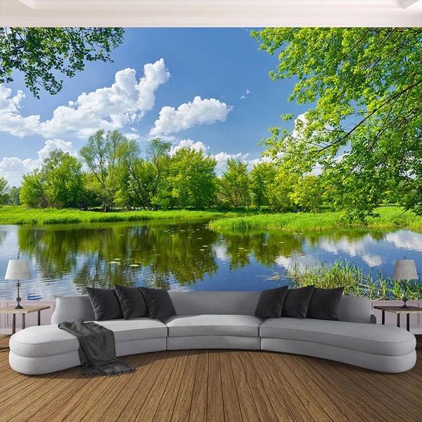 custom po 3d mural self adhesive wallpaper park lake green tree natural scenery background painting living room sofa bedroom wallpapers
custom po 3d mural self adhesive wallpaper park lake green tree natural scenery background painting living room sofa bedroom wallpapers