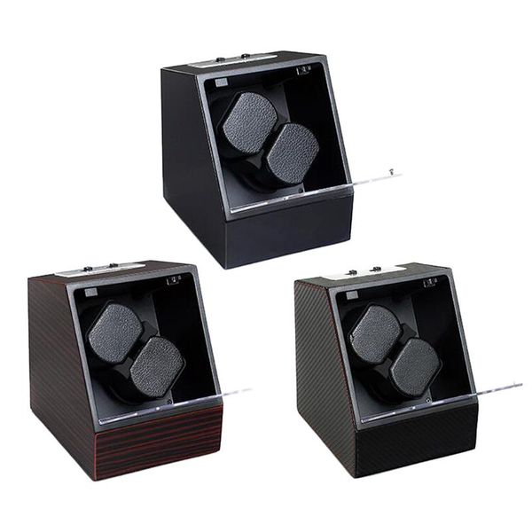 watch boxes & cases luxury ebony wooden wrist winder display box quiet automatic rotation storage, Black;blue
watch boxes & cases luxury ebony wooden wrist winder display box quiet automatic rotation storage, Black;blue