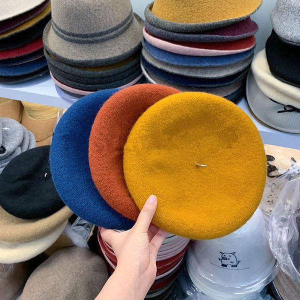 beanies 202109-shenjing autumn winter wool warm metal pointed handle pu brim lady beret hat women leisure painter
beanies 202109-shenjing autumn winter wool warm metal pointed handle pu brim lady beret hat women leisure painter