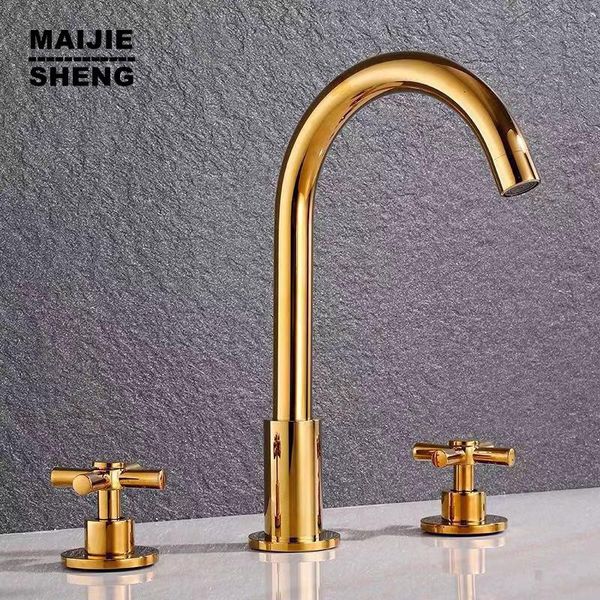 bathroom sink faucets black/gold washbasin tap solid dual handles bathtub mixer 3 holes basin faucet set lead free
bathroom sink faucets black/gold washbasin tap solid dual handles bathtub mixer 3 holes basin faucet set lead free