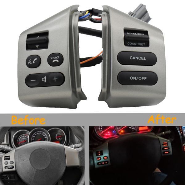 left+right multi media steering wheel control button switch for nissan tiida livina old sylphy 2005 2006 2007 2008 2009 2010
left+right multi media steering wheel control button switch for nissan tiida livina old sylphy 2005 2006 2007 2008 2009 2010