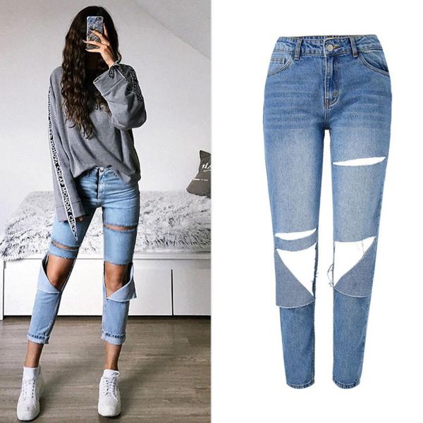 women's jeans women high waist denim distressed boyfriend cotton pants fashion female loose ripped blue plus size
women's jeans women high waist denim distressed boyfriend cotton pants fashion female loose ripped blue plus size