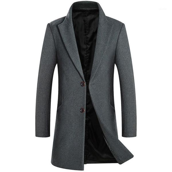 men's trench coats brand winter coat men windbreaker thick warm wool long solid single breasted mens overcoat for, Tan;black
men's trench coats brand winter coat men windbreaker thick warm wool long solid single breasted mens overcoat for, Tan;black