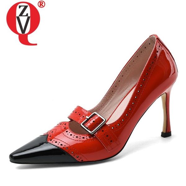 spring fashion women pumps outside high heels pointed toe mixed colors genuine leather shoes drop dress, Black
spring fashion women pumps outside high heels pointed toe mixed colors genuine leather shoes drop dress, Black