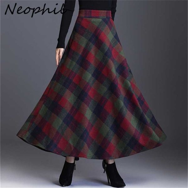 neophil woolen warm plus size 3xl plaid skirts winter women england style pockets midi pleated a line tartan s9216 211124, Black
neophil woolen warm plus size 3xl plaid skirts winter women england style pockets midi pleated a line tartan s9216 211124, Black