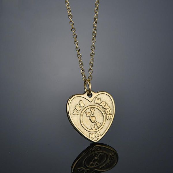 goth punk gold color peach heart aesthetic stainless steel necklace retro collares largos mujer love pendant necklaces, Silver
goth punk gold color peach heart aesthetic stainless steel necklace retro collares largos mujer love pendant necklaces, Silver