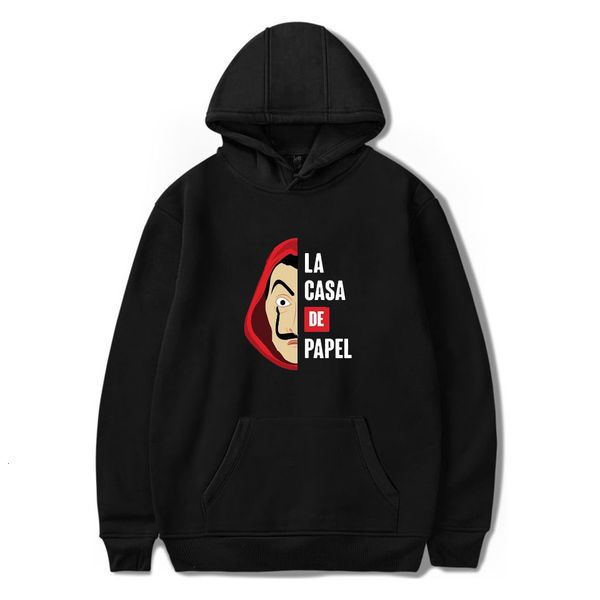 women hoodie 2021 new la casa de papel season 4 sweatshirts men money heist s pullover harajuku tracksuit, Black
women hoodie 2021 new la casa de papel season 4 sweatshirts men money heist s pullover harajuku tracksuit, Black