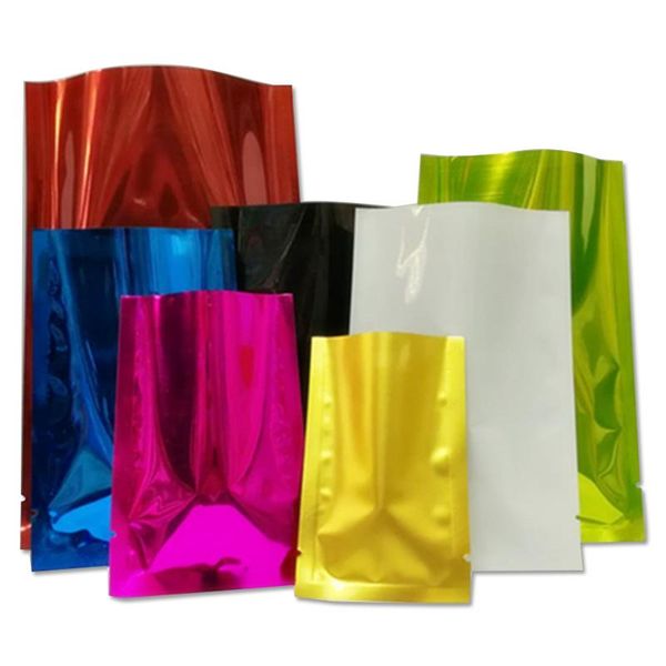 storage bags 100pcs/lot mylar foil open heat sealable packing pouches candy coffee milk powder vacuum aluminum food bag
storage bags 100pcs/lot mylar foil open heat sealable packing pouches candy coffee milk powder vacuum aluminum food bag