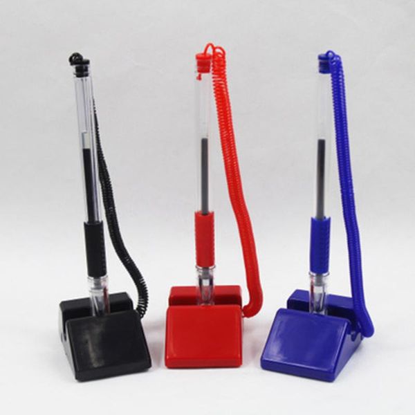 el bank front desk fixed signature pen, sticky deskgel office pen pens
el bank front desk fixed signature pen, sticky deskgel office pen pens