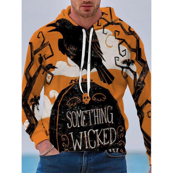 halloween crow pattern men s 3d printing hoodie visual impact party punk gothic round neck american sweatshirt hoodie, Black
halloween crow pattern men s 3d printing hoodie visual impact party punk gothic round neck american sweatshirt hoodie, Black